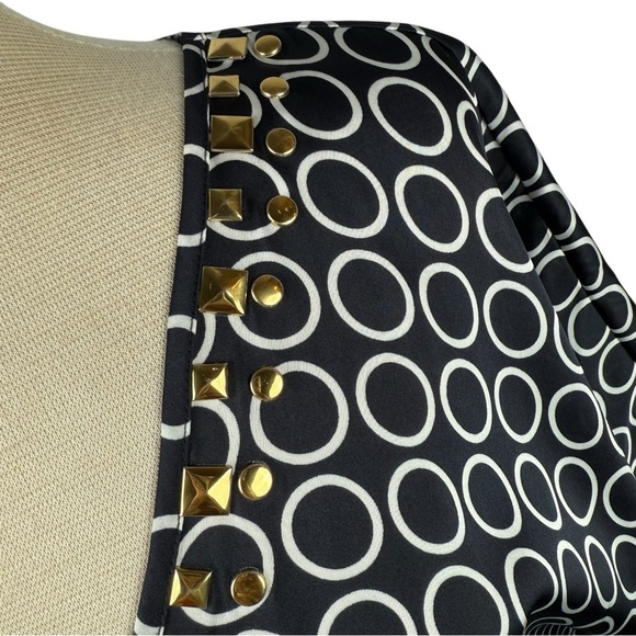 MICHAEL‎ MICHAEL KORS, V-Neck, Art To Wear Poncho, Multi Colors, Size S/M - Picture 5 of 12